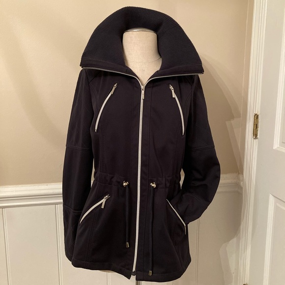 Laundry by Shelli Segal Navy Blue Jacket - Picture 4 of 10